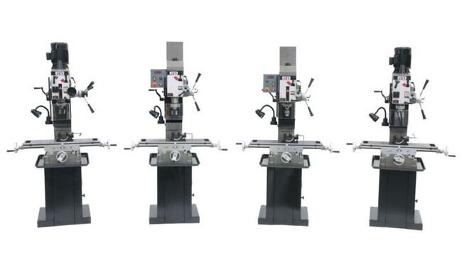 JET 3 Inch Quill Diameter Geared Head Drill Press - Image 5