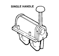 Rexroth 2-HA-3 & 2-HA-4 Dual Handle Gated Air Valve
