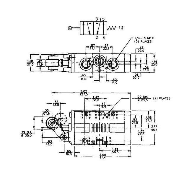 Aventics CD07 4-Way Valve Operators - Image 2