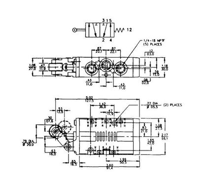 Aventics CD07 4-Way Valve Operators - Image 2