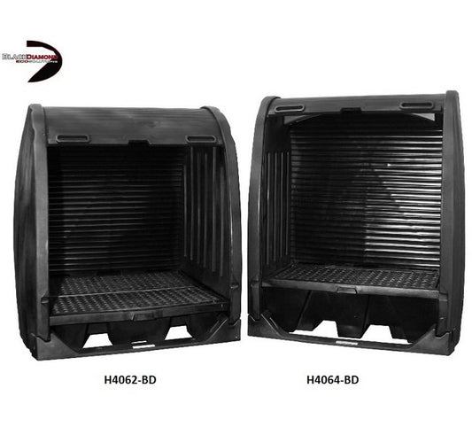 SecureRamp™ 4 Drum Containment Shed with Drain - Image 1