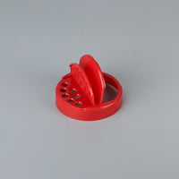 Dual FlapperÂ® 63mm Closure Cap with 0.25in Full Pour Orifices