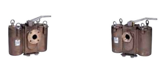 Sure Flow 2 Inch Cast Iron Duplex Strainer with Flanged Connection - Image 5