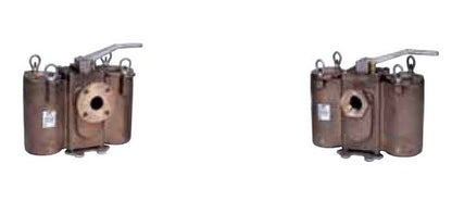 Sure Flow 1.25 Inch Cast Iron Threaded Duplex Strainer - Image 5