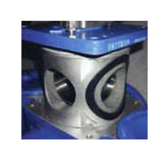 SureFlow 1.5in Cast Iron Duplex Strainer (Flanged Connection) - Image 3