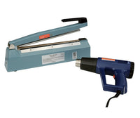 Economy Shrink Packaging System with Trim-and-Seal Heat Sealer