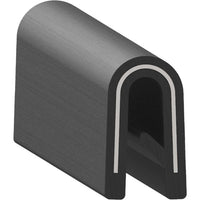 Uni-Grip PVC Edge Trim, 0.315" W x 0.550" H