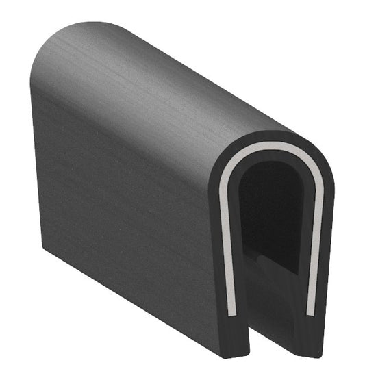 Uni-Grip PVC Edge Trim - 0.260" Width, 0.450" Height - Image 1