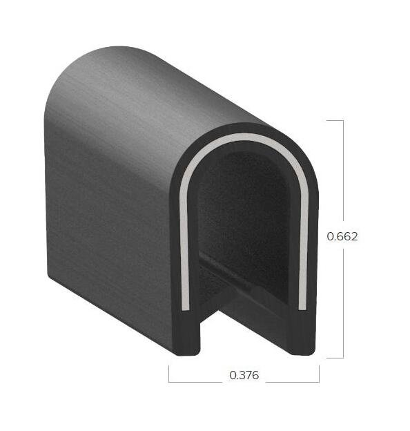 Uni-Grip 0.376 Inch PVC Edge Trim - Image 2