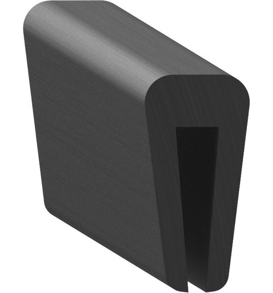 Uni-Grip 0.300" x 0.625" Rubber Edge Trim - Image 1