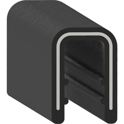 Uni-Grip Silicone Edge Trim - 0.512" Width, 0.750" Height - Image 1
