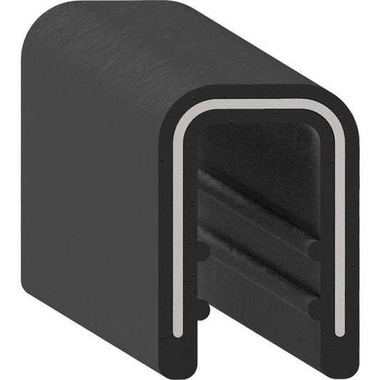Uni-Grip Silicone Edge Trim - 0.512" Width, 0.750" Height - Image 1