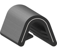 Uni-Grip 0.760" x 0.610" PVC Edge Trim with Steel Core