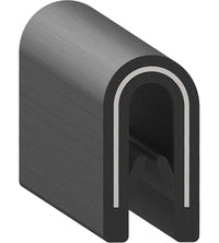 Uni-Grip 0.350" Width 0.530" Height Edge Trim PVC