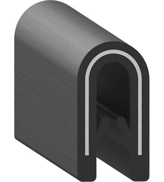 Uni-Grip 0.350" Width 0.530" Height Edge Trim PVC - Image 1