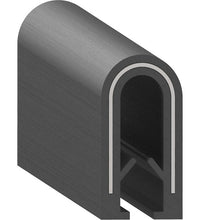 Uni-Grip 0.340" x 0.650" Edge Trim with 1.170" Stamped Steel Core