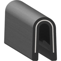 Uni-Grip 0.315" x 0.550" Edge Trim - PVC with Aluminum Core