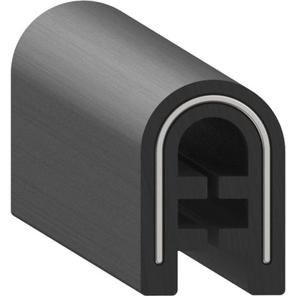 Uni-Grip 0.370" x 0.570" Rubber Edge Trim with Steel Core - Image 1