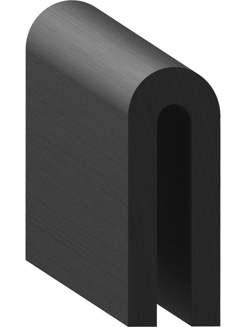 Uni-Grip 0.315" x 0.827" Rubber Edge Trim - Image 1