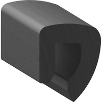 Uni-Grip Rubber Edge Trim - 0.560" Width, 0.710" Height