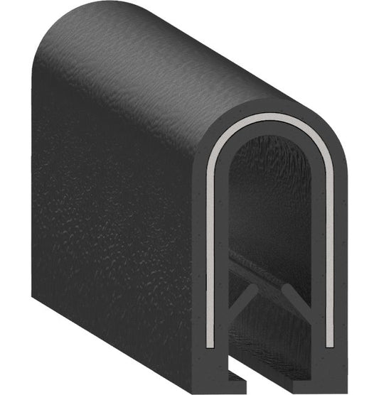Uni-Grip PVC Edge Trim 0.340" x 0.650" - Image 1