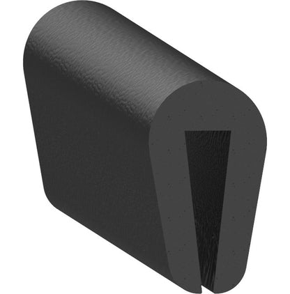 Uni-Grip 0.330" x 0.570" Rubber Edge Trim with Steel Core - Image 1