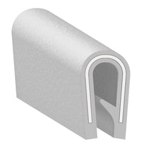 Uni-Grip 0.250" x 0.450" PVC Edge Trim with Steel Core