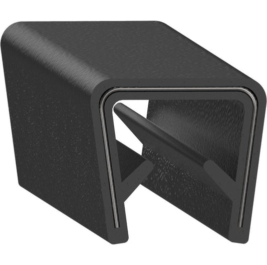 Uni-Grip PVC Edge Trim - 0.710" x 0.620" - Image 1