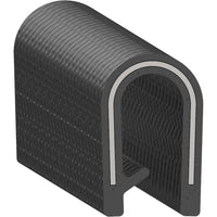 Uni-Grip 0.411x0.650in PVC Edge Trim with Steel Core