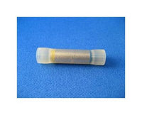 Heat Shrink Step Down Butt Connector 16-14 to 22-18 AWG, Blue, Pack of 100