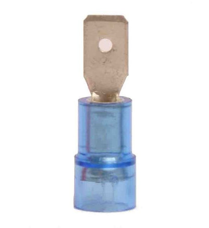 16-14 AWG Male Nylon Quick Disconnect (.187 x .032 Tab), Fully Insulated - Image 1