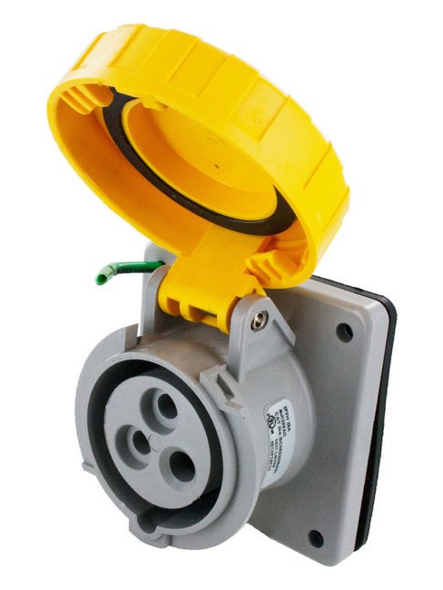 Eureka-HD Series 125 Volt (V) Alternating Current (AC) Voltage Receptacle Connector - Image 1