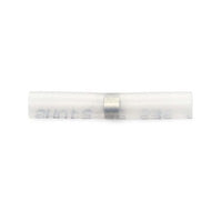 Heat Shrink Solder and Seal Butt Connector, 24-20 AWG, Pack of 50, White