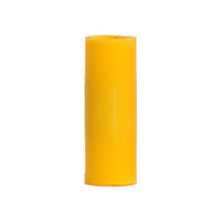 Vinyl Butted Seam Parallel Connector for 12-10 AWG Wire, Pack of 100, Yellow
