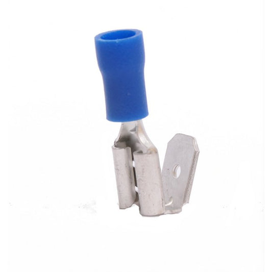 16-14 AWG Vinyl Piggyback Connector, Butted Seam (.250 x .032 Tab) - Image 1