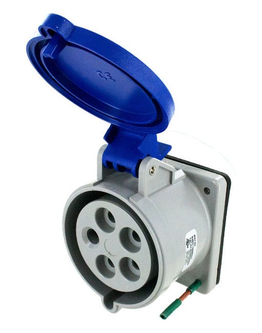 Eureka-HD Series 208 Volt (V) Voltage Receptacle Connector - Image 1