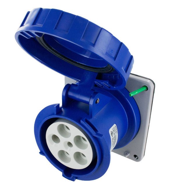 Eureka-HD Series 208 Volt (V) Alternating Current (AC) Voltage Receptacle Connector - Image 1