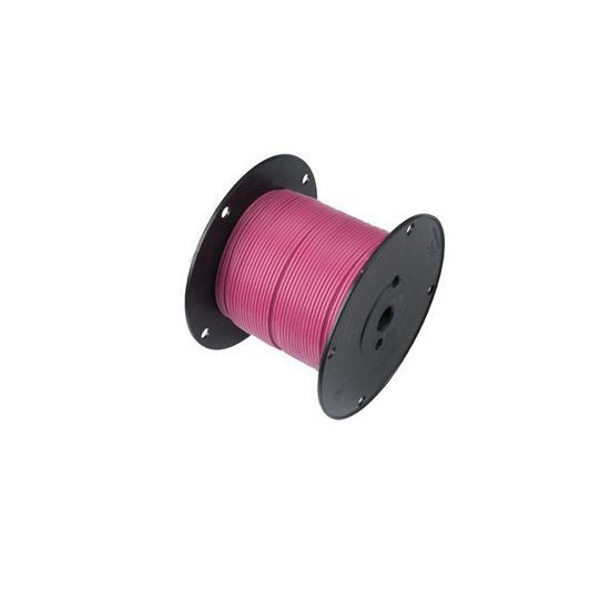 14 AWG Pink Primary Wire - 100 ft. Roll - Image 1