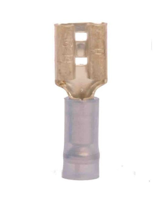 16-14 AWG Female Quick Disconnect Nylon Butted Seam - Pack of 100 - Image 1