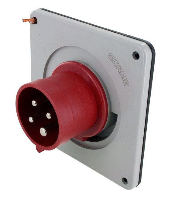 Eureka-HD Series 480 Volt (V) Alternating Current (AC) Voltage Inlet Connector - Image 1