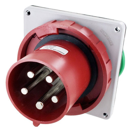 220 to 240 and 380 to 415 Volt (V) Voltage Eureka High Definition (HD) Series Pin and Sleeve Connector - Image 1