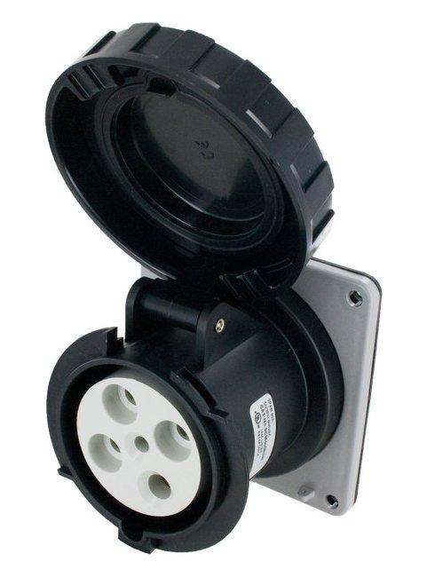 Eureka-HD Series 600 Volt (V) Alternating Current (AC) Voltage Receptacle Connector - Image 1