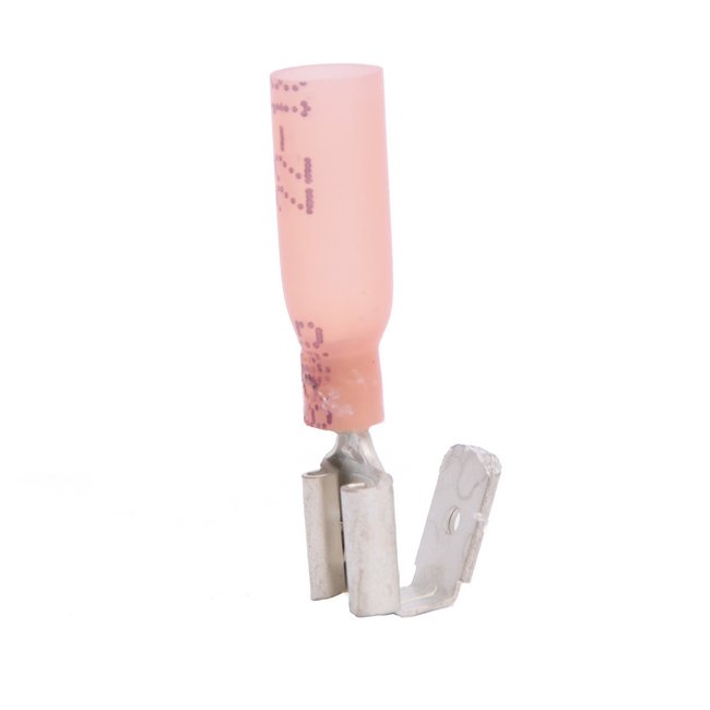 22-18 AWG Piggyback Connector Heat Shrink - Red, Pack of 100 - Image 1