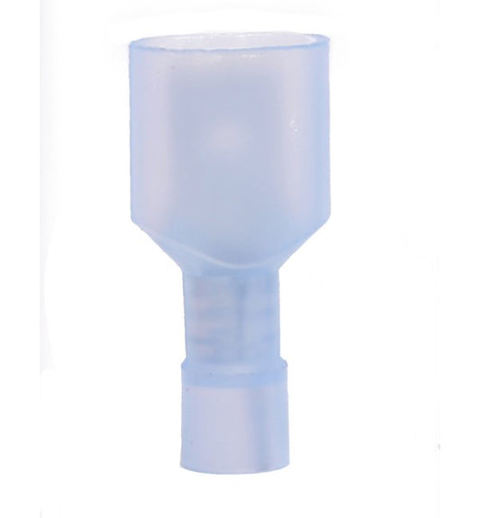Nylon Fully Insulated Male Quick Disconnect, 16-14 AWG (.250 x .032 Tab), Pack of 100 - Image 1