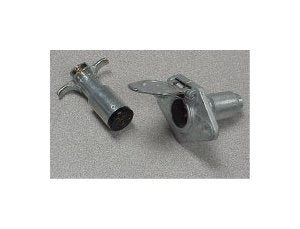 6-Way Zinc Connector Set with Brass Split Pins - Image 1