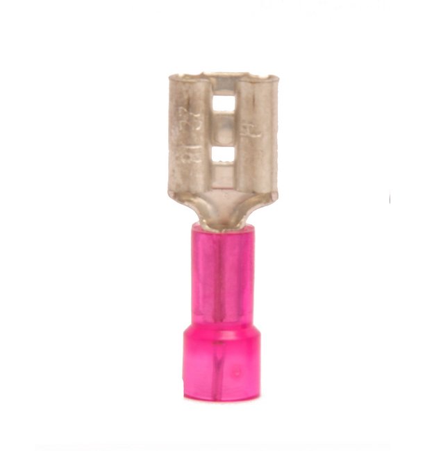 22-18 AWG Female Quick Disconnect Nylon Butted Seam - Image 1