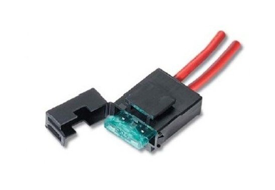 Inline Fuse Holder ATO/ATC Mini - 30A, 11-inch, 12 Gauge - Image 1