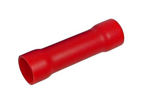 8 AWG Vinyl Insulated Butt Connector - Electrical Wire Splice, Pack of 100 - Image 1