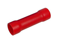 8 AWG Vinyl Insulated Butt Connector - Electrical Wire Splice, Pack of 100