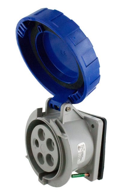 Eureka-HD Series 208 Volt (V) Voltage Receptacle Connector - Image 1